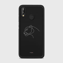 SILHOUETTE PANTHER Huawei P20 Lite case - thin fit matte black (D158)
