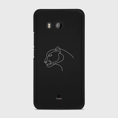 SILHOUETTE PANTHER HTC U11 case - thin fit matte black (D158)