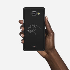 SILHOUETTE PANTHER Samsung Galaxy A5 (2016) case - thin fit matte black (D158)