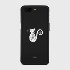 SILHOUETTE CAT Samsung Galaxy A3 (2015) case - thin fit matte black (D159)