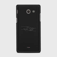 SILHOUETTE BROTHERHOOD Samsung Galaxy J5 (2017) Verizon case - thin fit matte black (D160)