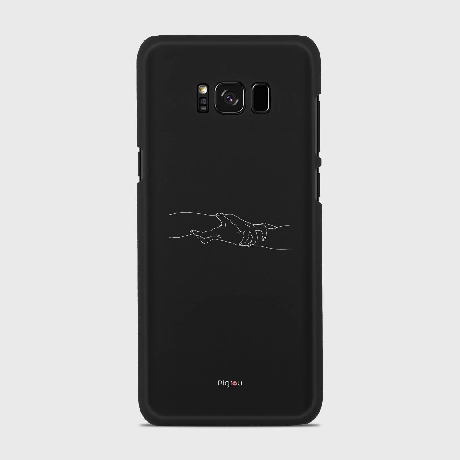 SILHOUETTE BROTHERHOOD Samsung Galaxy S8 case - thin fit matte black (D160)
