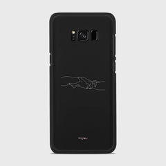 SILHOUETTE BROTHERHOOD Samsung Galaxy S8 case - thin fit matte black (D160)