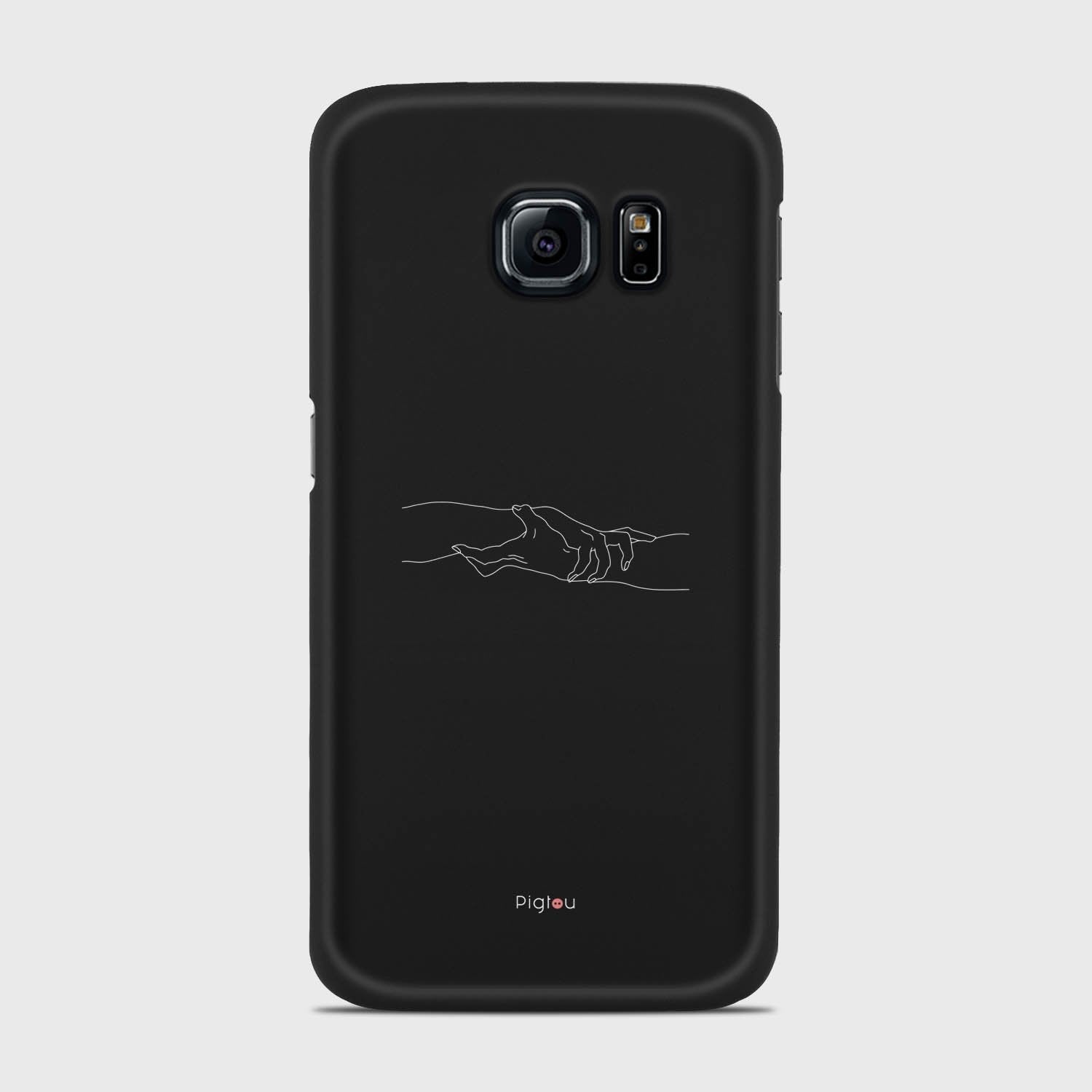 SILHOUETTE BROTHERHOOD Samsung Galaxy S6 Edge case - thin fit matte black (D160)