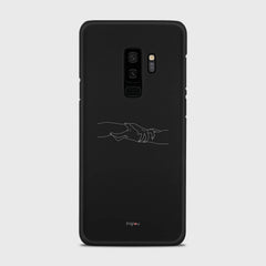 SILHOUETTE BROTHERHOOD Samsung Galaxy S9 Plus case - thin fit matte black (D160)