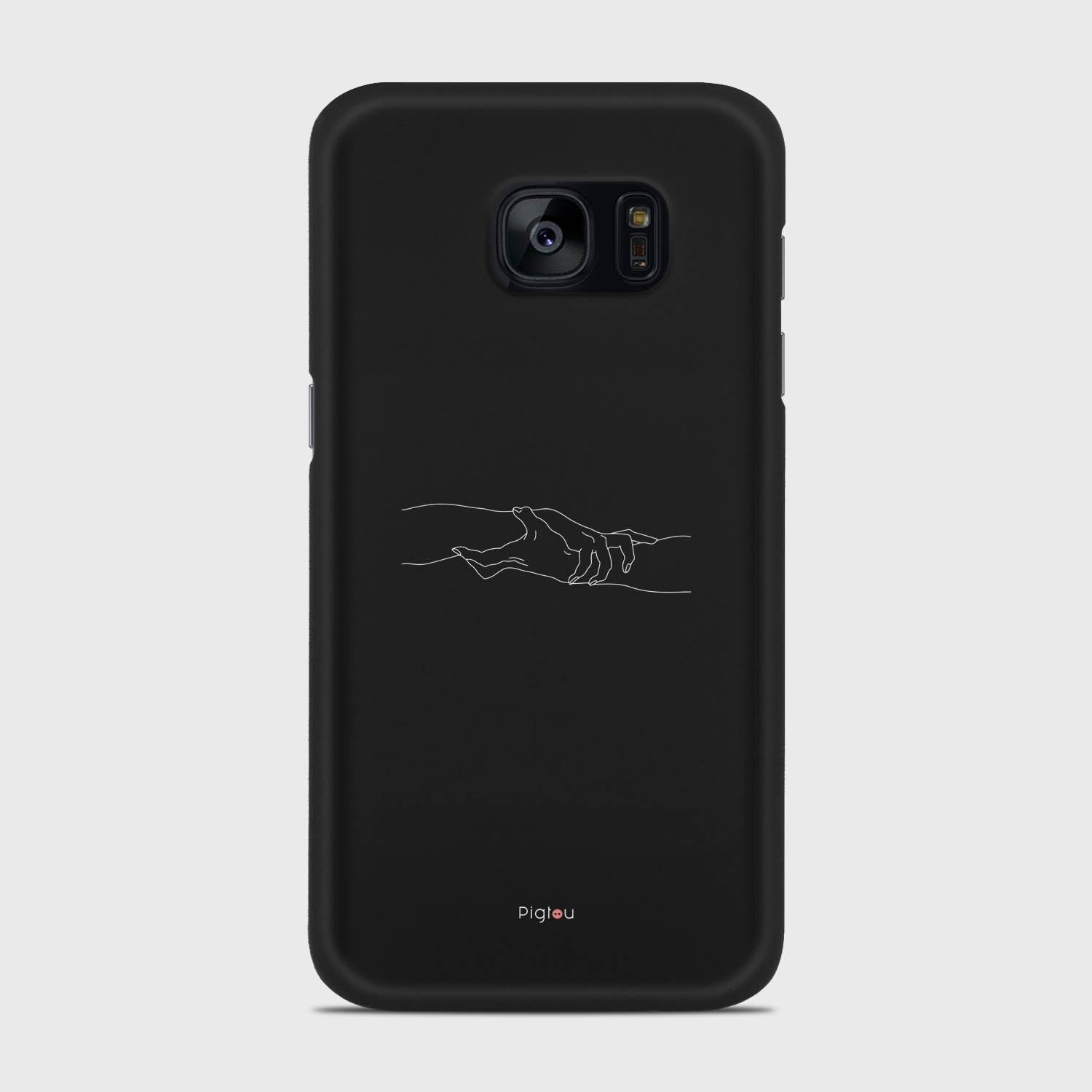 SILHOUETTE BROTHERHOOD Samsung Galaxy S7 Edge case - thin fit matte black (D160)