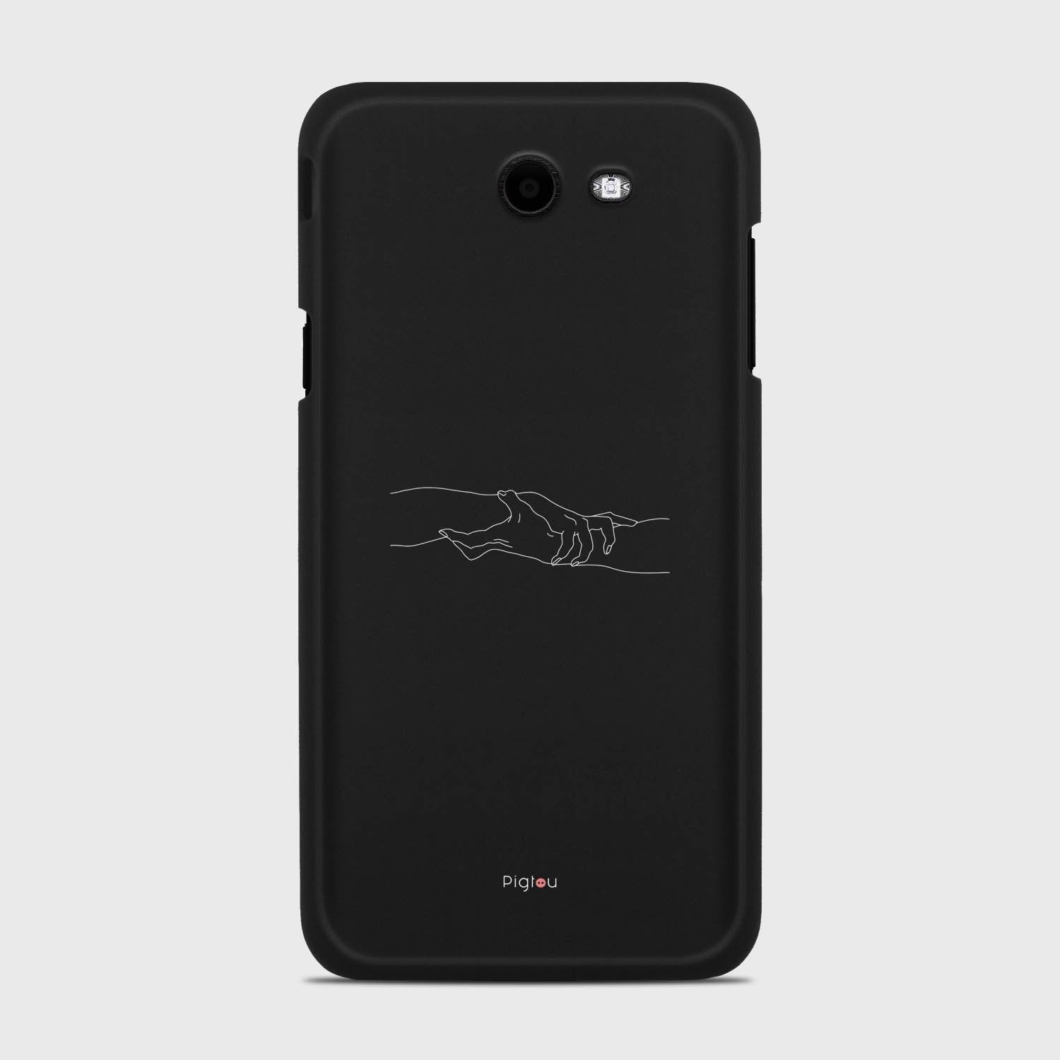 SILHOUETTE BROTHERHOOD Samsung Galaxy J7 (2017) Verizon case - thin fit matte black (D160)