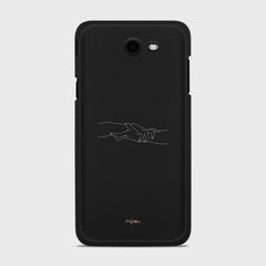 SILHOUETTE BROTHERHOOD Samsung Galaxy J7 (2017) Verizon case - thin fit matte black (D160)