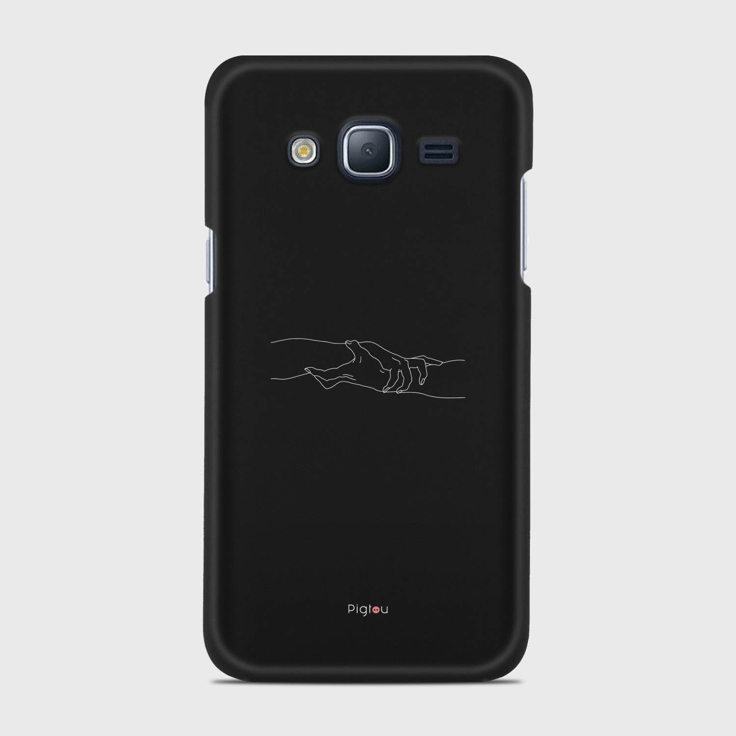 SILHOUETTE BROTHERHOOD Samsung Galaxy J3 (2016) case - thin fit matte black (D160)