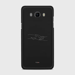 SILHOUETTE BROTHERHOOD Samsung Galaxy J7 (2016) case - thin fit matte black (D160)