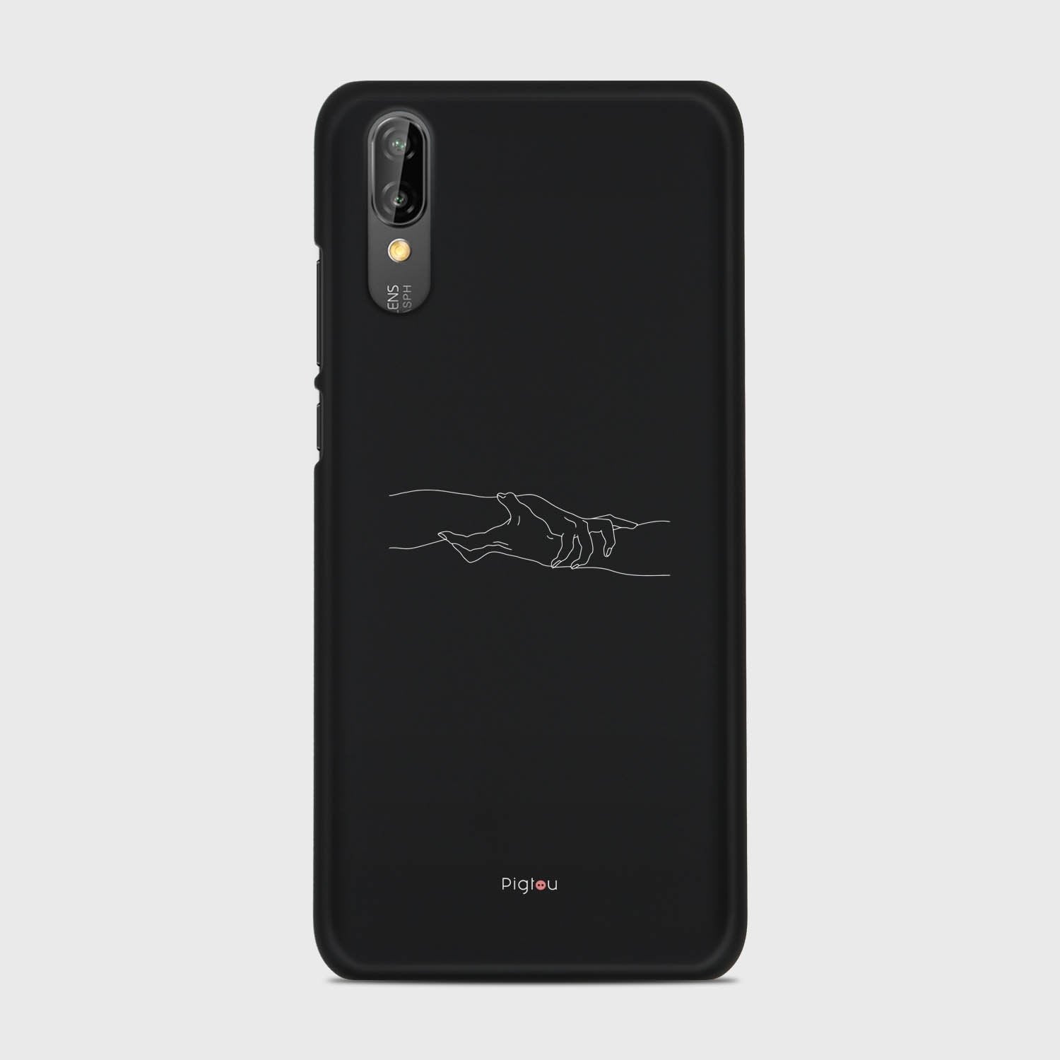 SILHOUETTE BROTHERHOOD Huawei P20 case - thin fit matte black (D160)