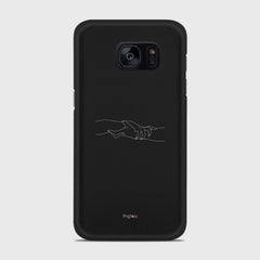 SILHOUETTE BROTHERHOOD Samsung Galaxy S7 case - thin fit matte black (D160)
