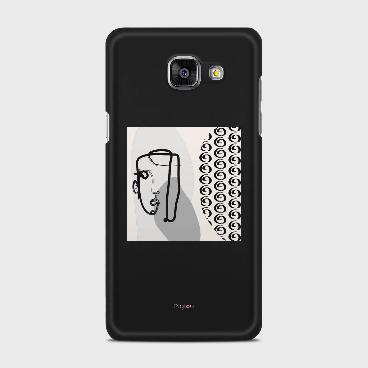 SILHOUETTE MOOD Samsung Galaxy A5 (2016) case - thin fit matte black (D161)