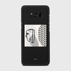 SILHOUETTE MOOD Samsung Galaxy S8 case - thin fit matte black (D161)