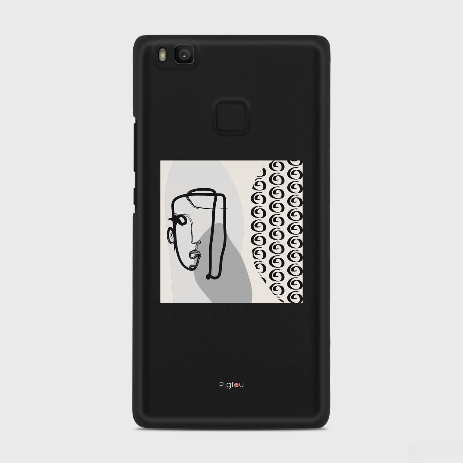 SILHOUETTE MOOD Huawei P9 Lite case - thin fit matte black (D161)