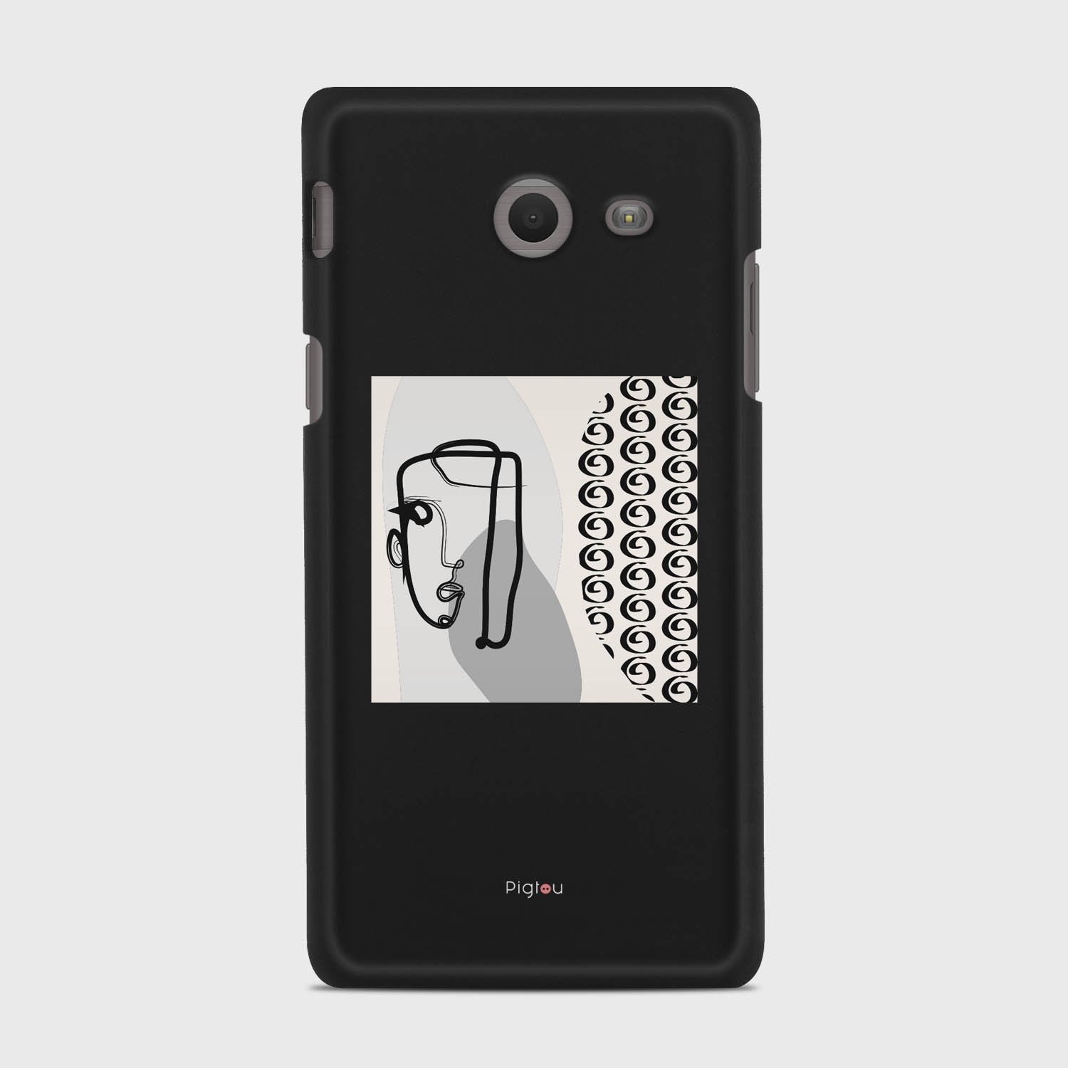 SILHOUETTE MOOD Samsung Galaxy J5 (2017) Verizon case - thin fit matte black (D161)