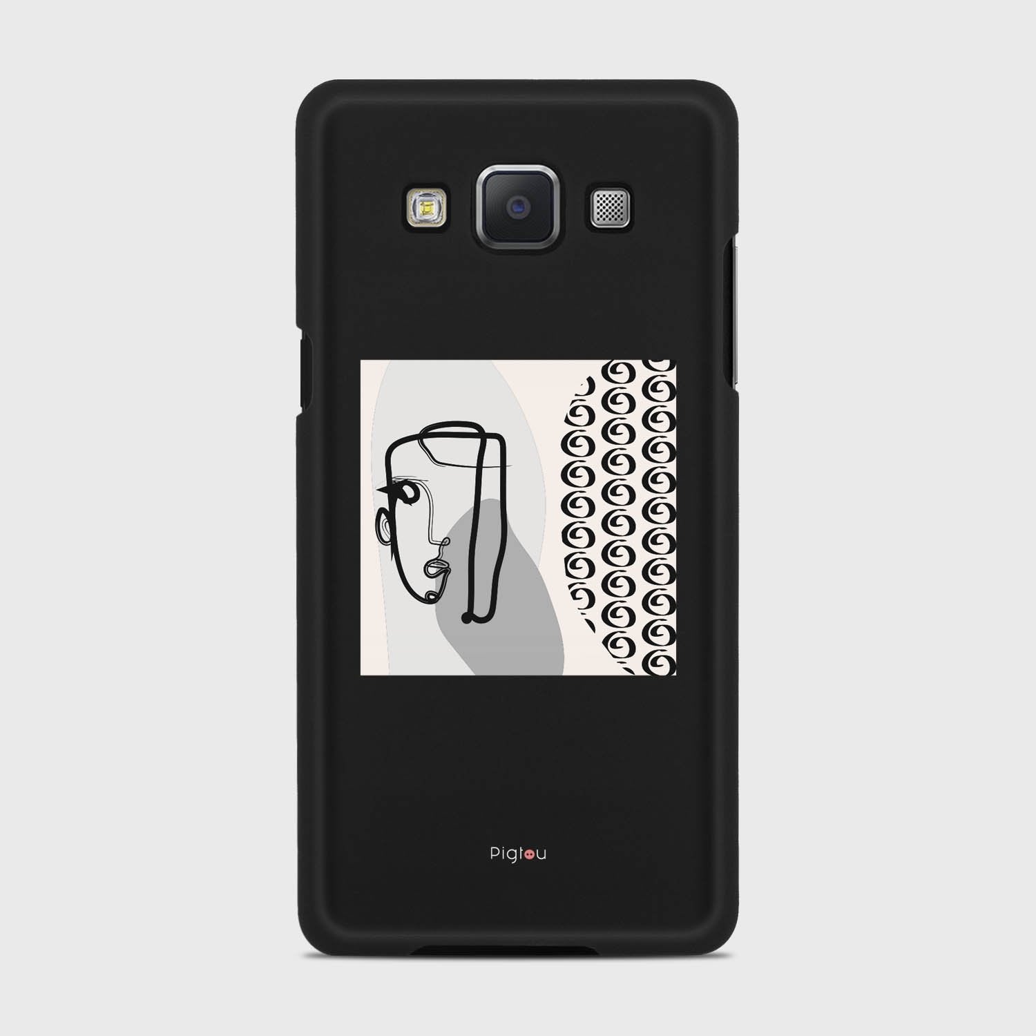 SILHOUETTE MOOD Samsung Galaxy A5 (2015) case - thin fit matte black (D161)