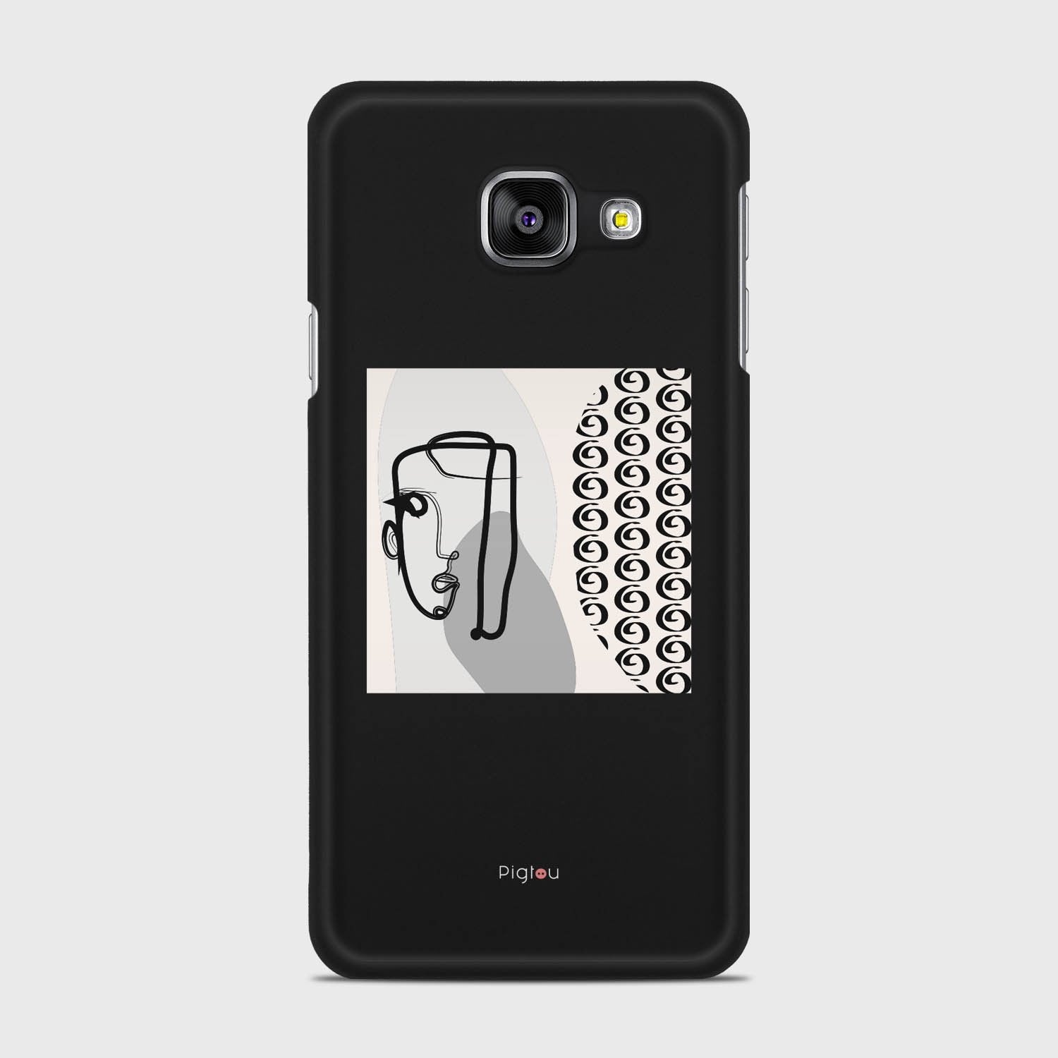 SILHOUETTE MOOD Samsung Galaxy A3 (2016) case - thin fit matte black (D161)