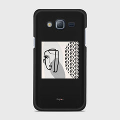 SILHOUETTE MOOD Samsung Galaxy J3 (2016) case - thin fit matte black (D161)