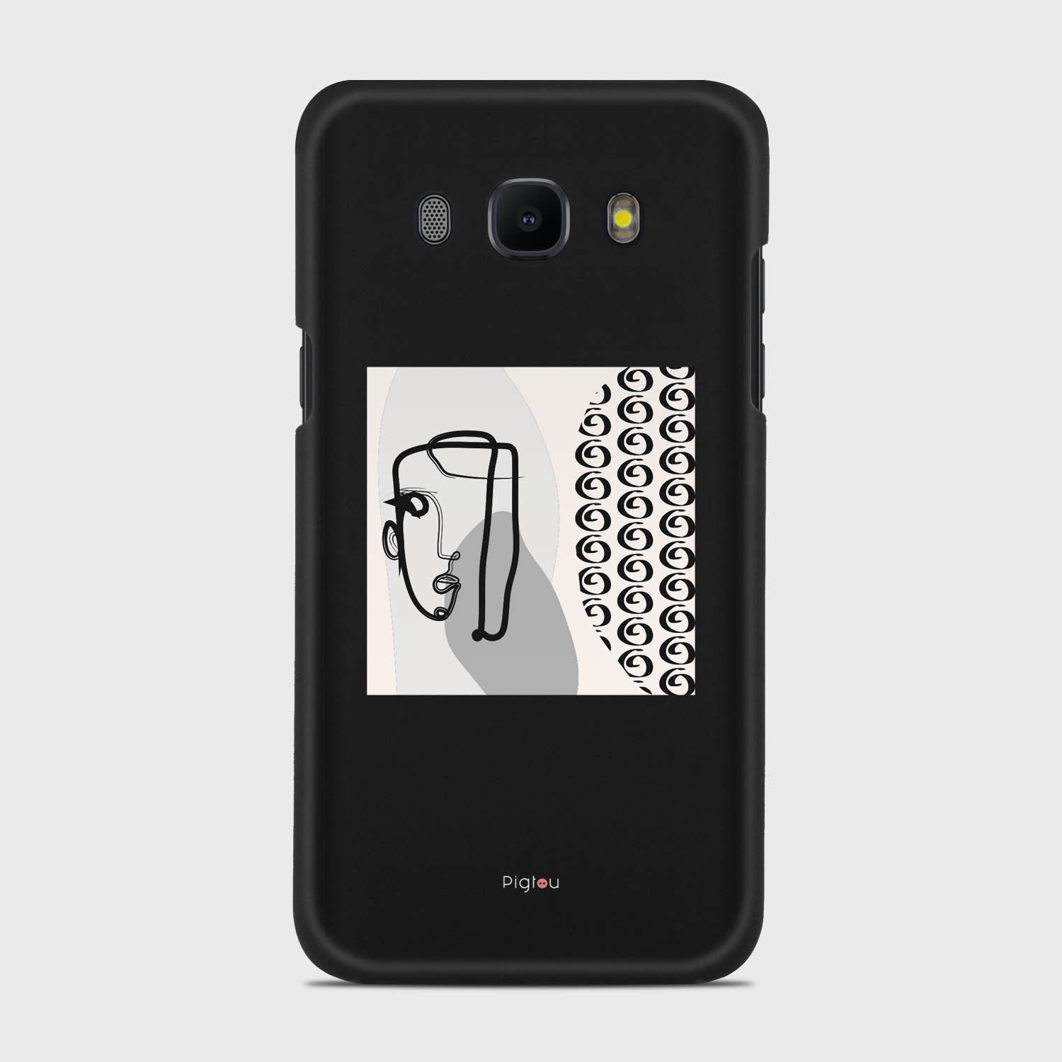 SILHOUETTE MOOD Samsung Galaxy J5 (2016) case - thin fit matte black (D161)