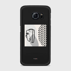 SILHOUETTE MOOD Samsung Galaxy S6 Edge case - thin fit matte black (D161)