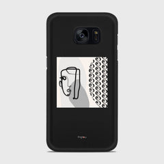 SILHOUETTE MOOD Samsung Galaxy S7 Edge case - thin fit matte black (D161)