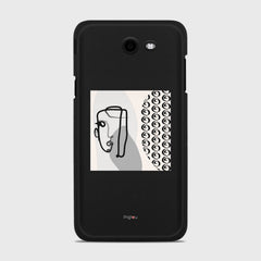 SILHOUETTE MOOD Samsung Galaxy J7 (2017) Verizon case - thin fit matte black (D161)