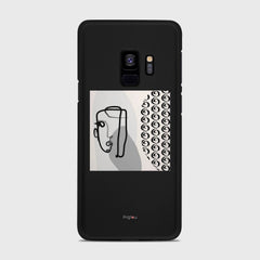 SILHOUETTE MOOD Samsung Galaxy S9 case - thin fit matte black (D161)