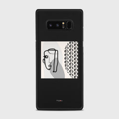 SILHOUETTE MOOD Samsung Galaxy Note 8 case - thin fit matte black (D161)