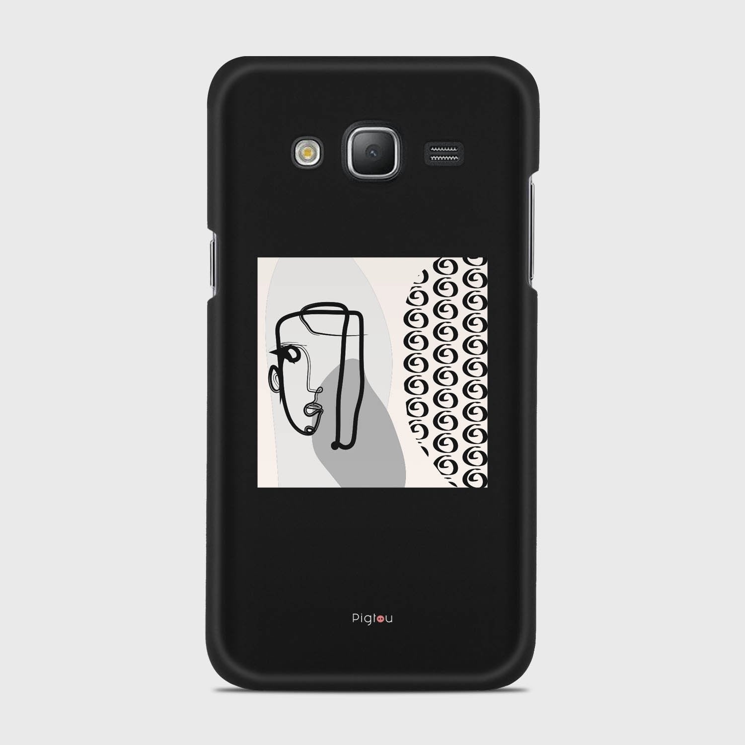 SILHOUETTE MOOD Samsung Galaxy J5 (2015) case - thin fit matte black (D161)
