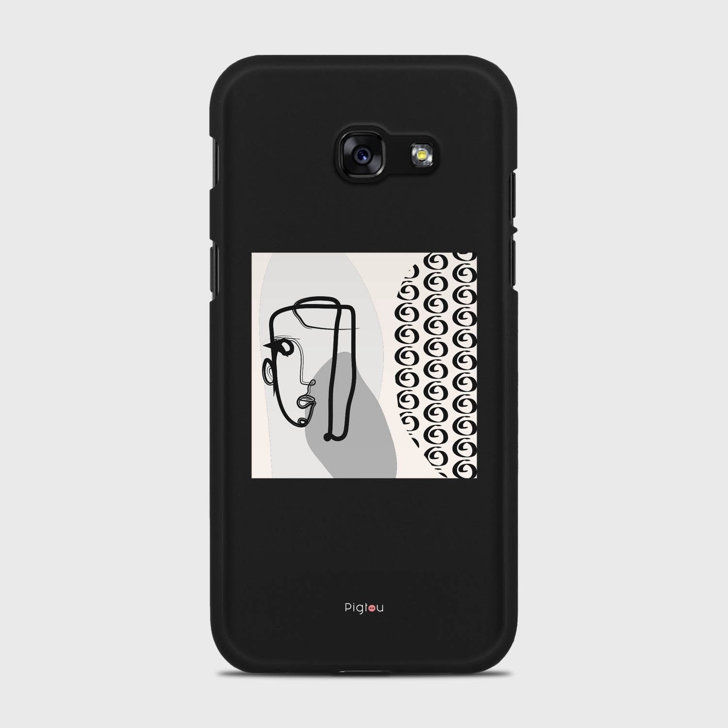 SILHOUETTE MOOD Samsung Galaxy A5 (2017) case - thin fit matte black (D161)