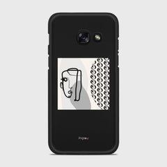 SILHOUETTE MOOD Samsung Galaxy A3 (2017) case - thin fit matte black (D161)