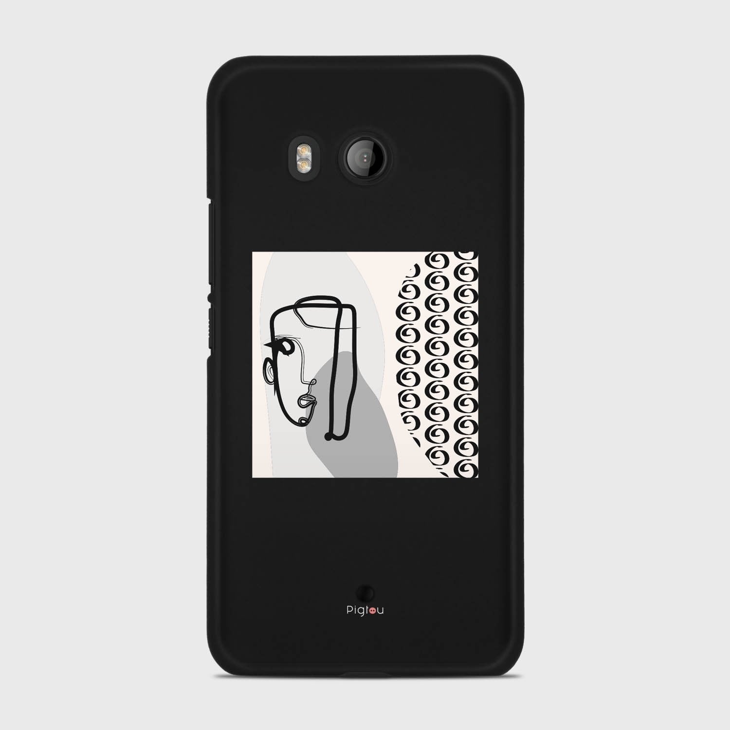 SILHOUETTE MOOD HTC U11 case - thin fit matte black (D161)
