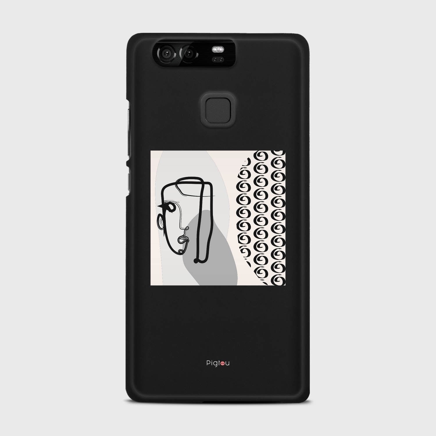 SILHOUETTE MOOD Huawei P9 case - thin fit matte black (D161)