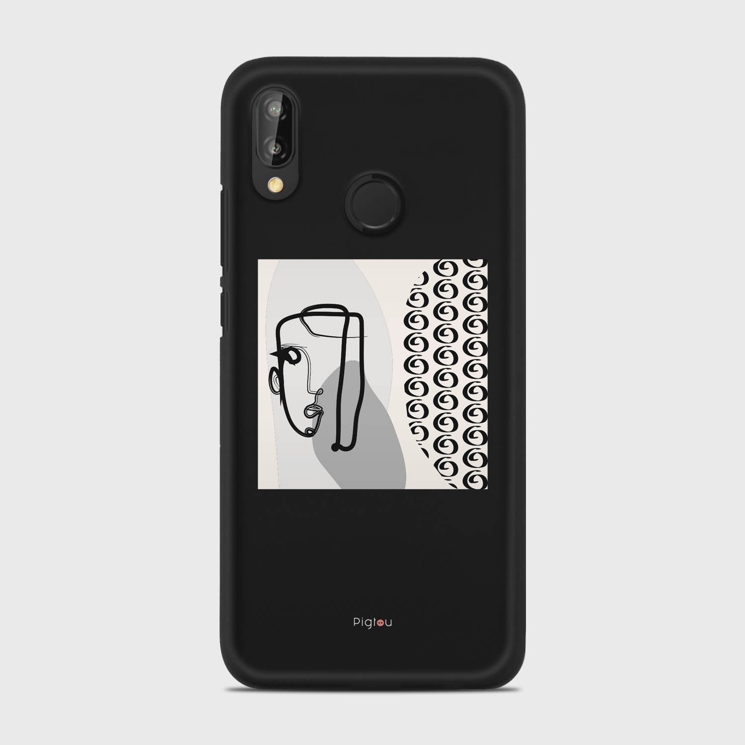 SILHOUETTE MOOD Huawei P20 Lite case - thin fit matte black (D161)