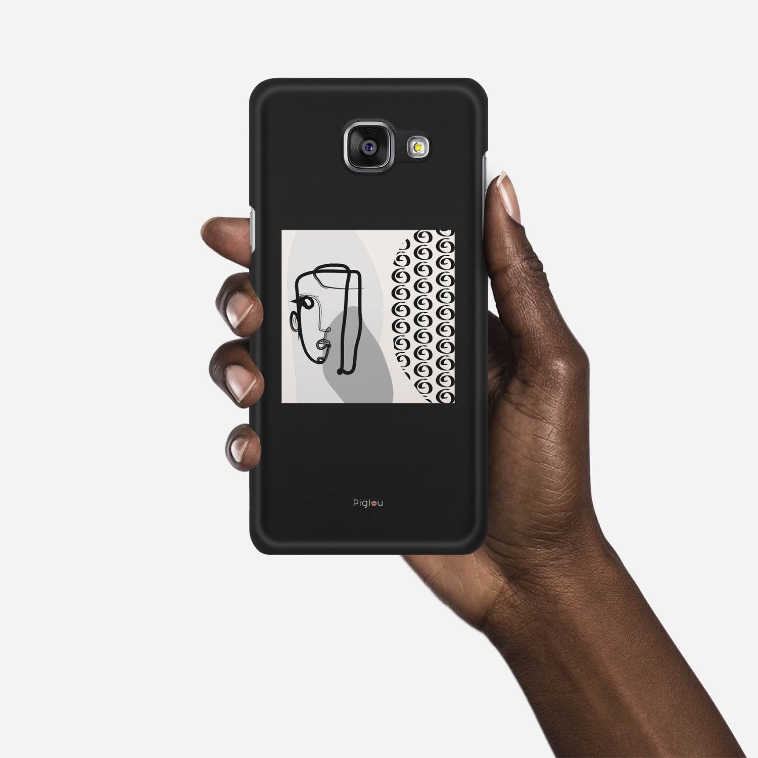 SILHOUETTE MOOD Samsung Galaxy A5 (2016) case - thin fit matte black (D161)