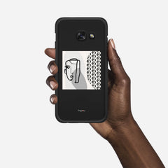 SILHOUETTE MOOD Samsung Galaxy A3 (2017) case - thin fit matte black (D161)
