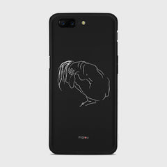 SILHOUETTE LONELINESS Samsung Galaxy A3 (2015) case - thin fit matte black (D162)