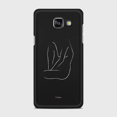 SILHOUETTE BODY Samsung Galaxy A5 (2016) case - thin fit matte black (D163)