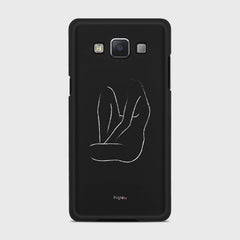 SILHOUETTE BODY Samsung Galaxy A5 (2015) case - thin fit matte black (D163)