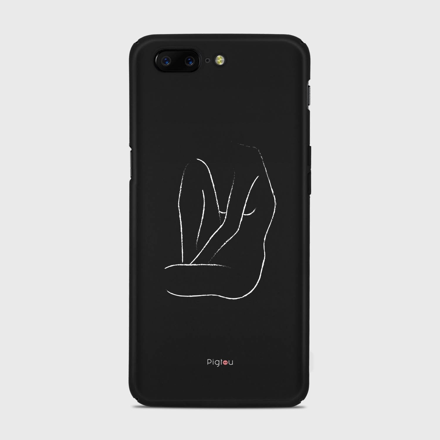 SILHOUETTE BODY Samsung Galaxy A3 (2015) case - thin fit matte black (D163)