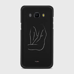SILHOUETTE BODY Samsung Galaxy J5 (2016) case - thin fit matte black (D163)