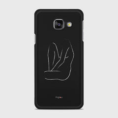 SILHOUETTE BODY Samsung Galaxy A3 (2016) case - thin fit matte black (D163)