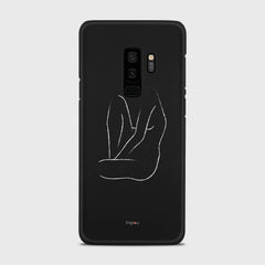 SILHOUETTE BODY Samsung Galaxy S9 Plus case - thin fit matte black (D163)