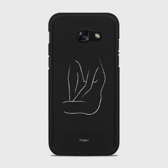SILHOUETTE BODY Samsung Galaxy A5 (2017) case - thin fit matte black (D163)