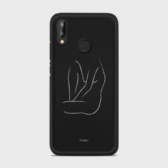 SILHOUETTE BODY Huawei P20 Lite case - thin fit matte black (D163)