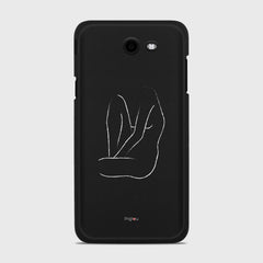 SILHOUETTE BODY Samsung Galaxy J7 (2017) Verizon case - thin fit matte black (D163)
