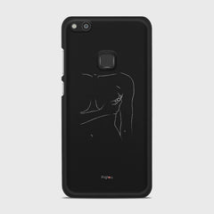 SILHOUETTE WOMAN Huawei P10 Lite case - thin fit matte black (D164)