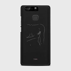 SILHOUETTE WOMAN Huawei P9 case - thin fit matte black (D164)