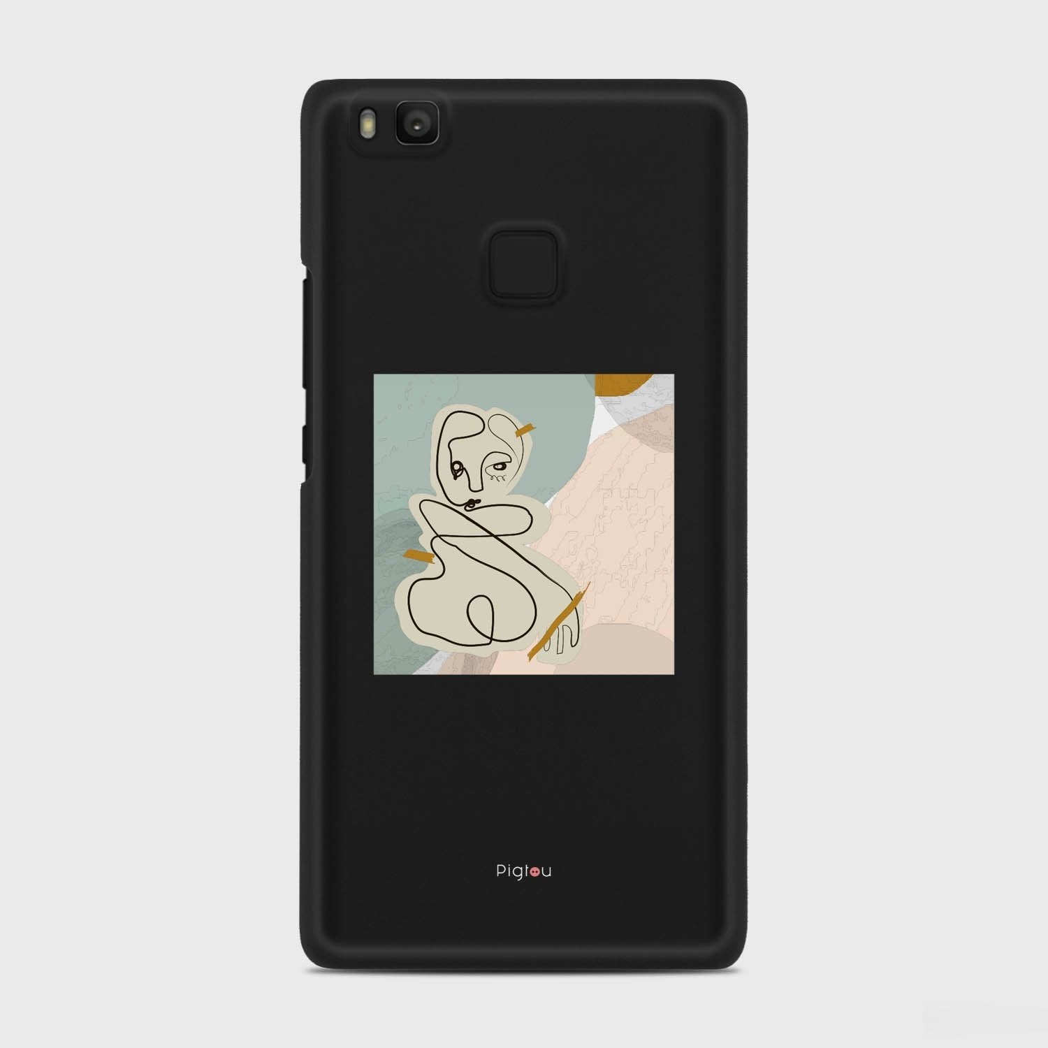 SILHOUETTE BEAUTY Huawei P9 Lite case - thin fit matte black (D165)